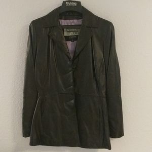 Wilson's Black women's leather jacket